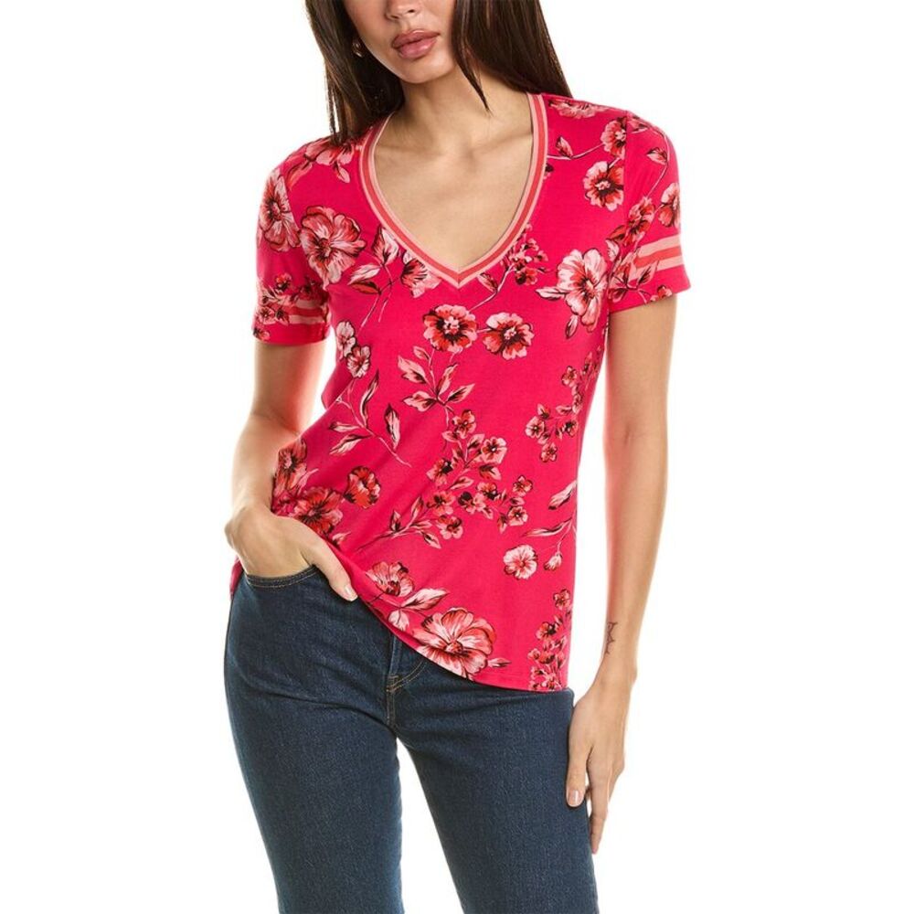 Johnny Was Misty Fall Favorite V-Neck T-Shirt